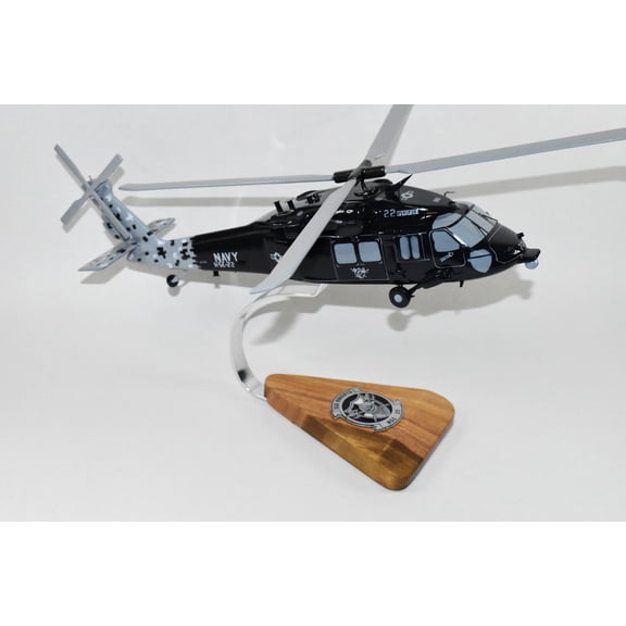 Sikorsky® MH-60S SEAHAWK® (Knighthawk) HSC-22 Sea Knights, 16"Mahogany Scale Model