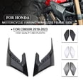 thumbnail image 2 of Motorcycle Wing Protector Wind Fairing For Honda CB650R 2019 2020 2021 2022 2023 Frame Side Panels Tank Cap Shell Protector, 2 of 3