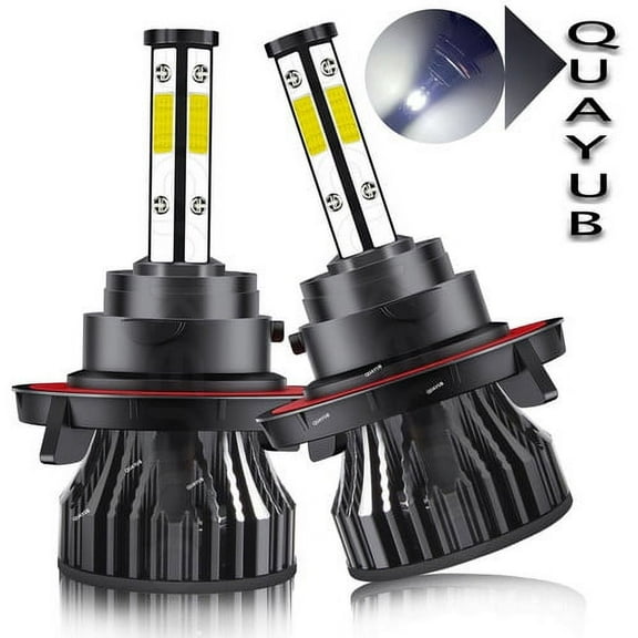 For 2005-2019 Ford F250 F350 F450 Super Duty H13 LED Headlight High/Low bulbs 6000K
