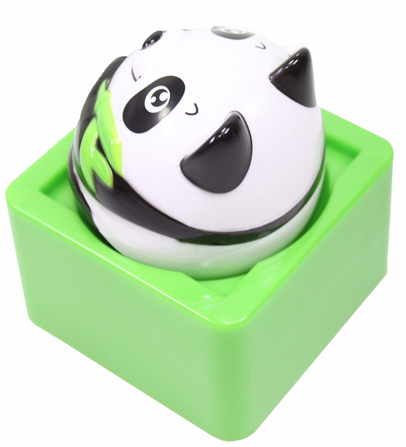 Eco Solar Power Rocking Panda with Bamboo Toy Office Home Decor.