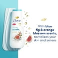 Dove Reviving Long Lasting Gentle Women's Body Wash, Blue Fig and