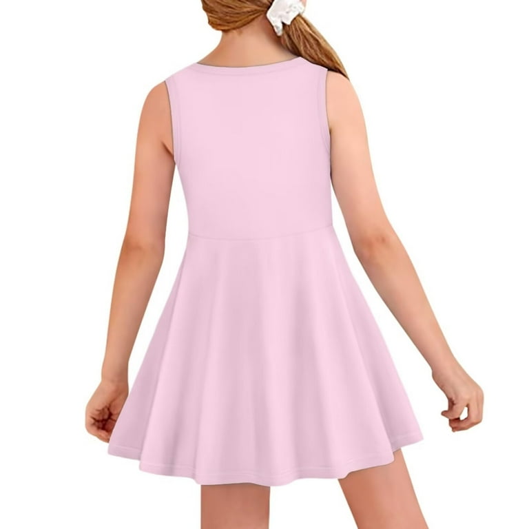 FOR U DESIGNS Cow Strawberry Sleeveless Midi Dress Formal Party