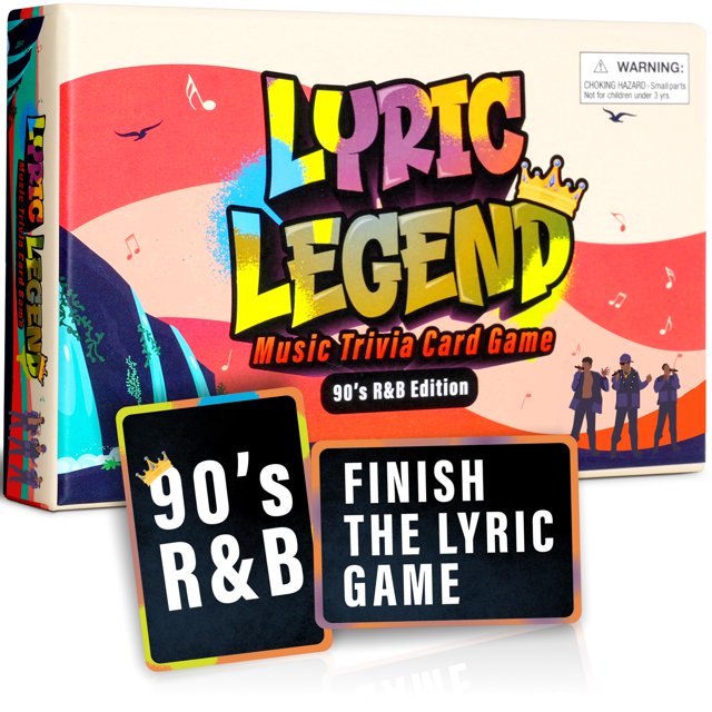 Juego de preguntas y respuestas That Song Lyric Legend R&B de los 90 con 144 canciones