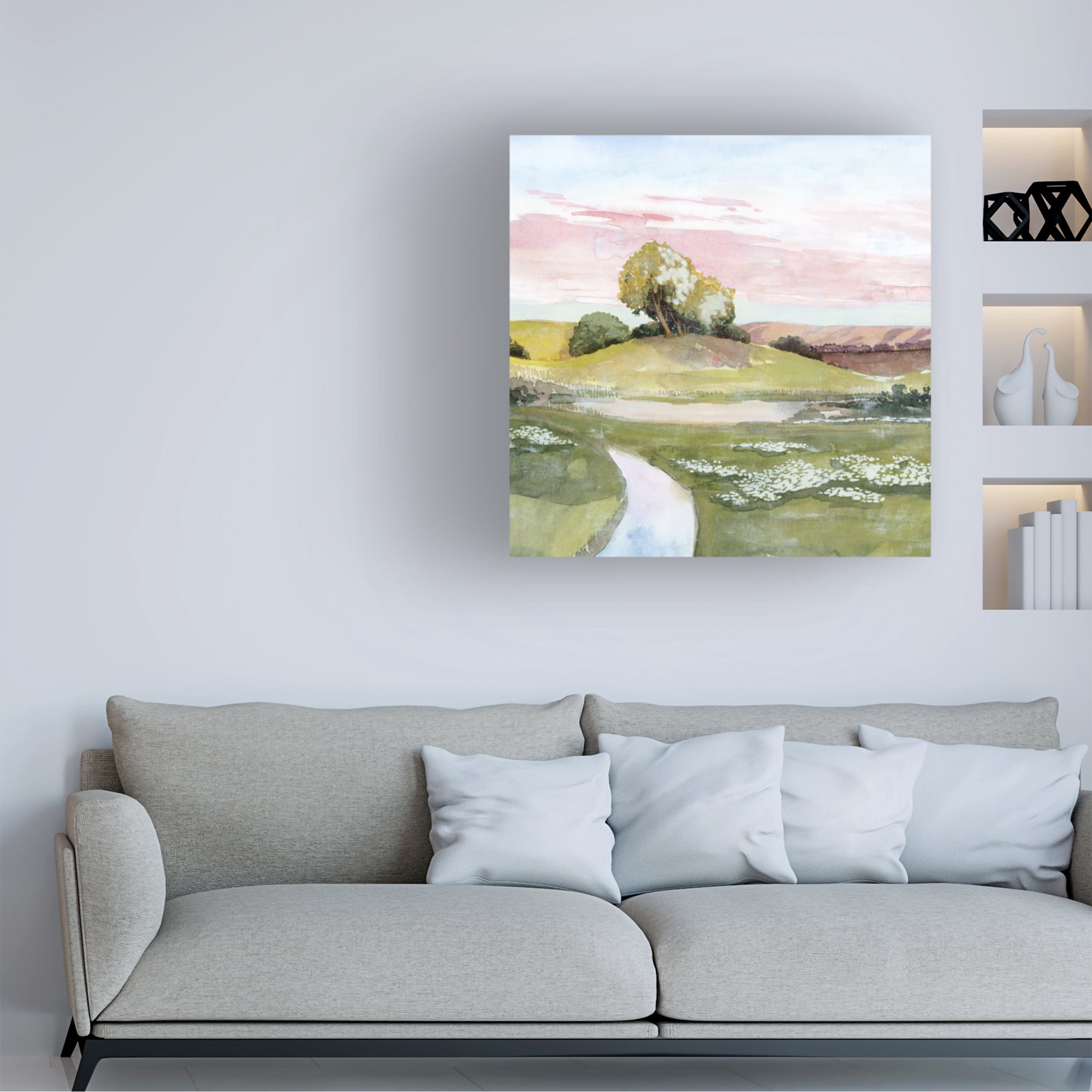 Grace Popp 'Eastern Light I' Canvas Art