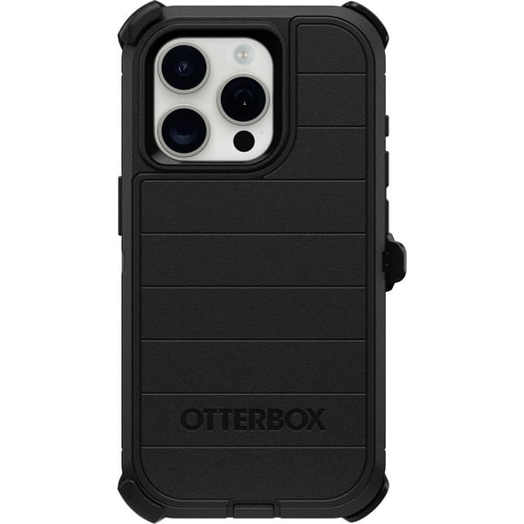 OtterBox Defender Series Pro Case for iPhone 15 Pro - Black