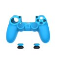 thumbnail image 1 of Compatible Con Empuñaduras De Mando De Ps4, Funda De Silicona Antideslizante, Juego De Piel, Accesorios De Juego Con Funda De Silicona Y 2 Tapas Basculantes 3 Uds Speravity EL017908-03, 1 of 5
