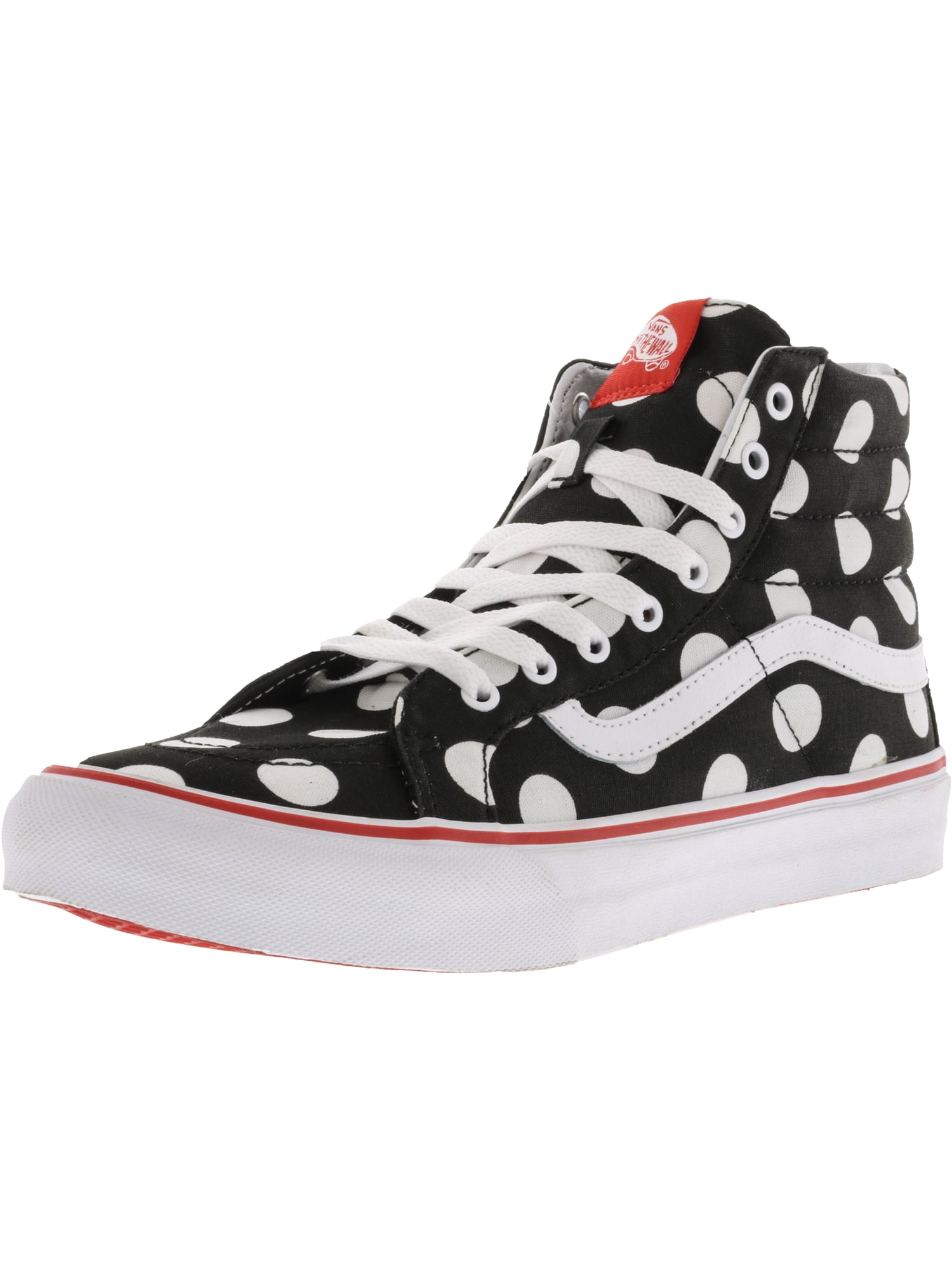 vans sk8 hi polka dot
