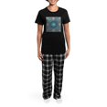 thumbnail image 4 of CafePress - Celtic Eye Of The World Women's Dark Pajamas - Women's Short Sleeve Print T-Shirt and Pants Dark Cotton Pajama Set, 4 of 7