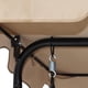 thumbnail image 5 of Toldo Columpio para Patio Al Aire Libre Costway Beige para 3 Personas, 5 of 6