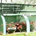 thumbnail image 4 of Outsunny Mini Serre Tunnel avec Housse en PE, Abri de Culture Vert pour Jardin, Vert, 4 of 10