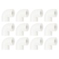 thumbnail image 1 of 20mm 90 Degree Elbow, 12Pcs Pipe Fittings Connectors, White, 1 of 7