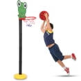 thumbnail image 4 of Ensemble de Jeu de Basketball, Panier de Basketball avec Interaction Parent-Enfant Hauteur Réglable pour Extérieur, 4 of 8