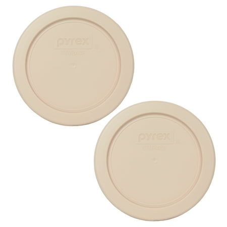 

Pyrex 7202-PC Blush Colored Plastic Replacement Storage Lid Cover (2-Pack)