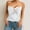 White, variant on Women's Fashion Corset Top Sleeveless: Lace-Up Bustier for Cosplay, Burlesque Costume or Sensual Lingerie Bodyshaper