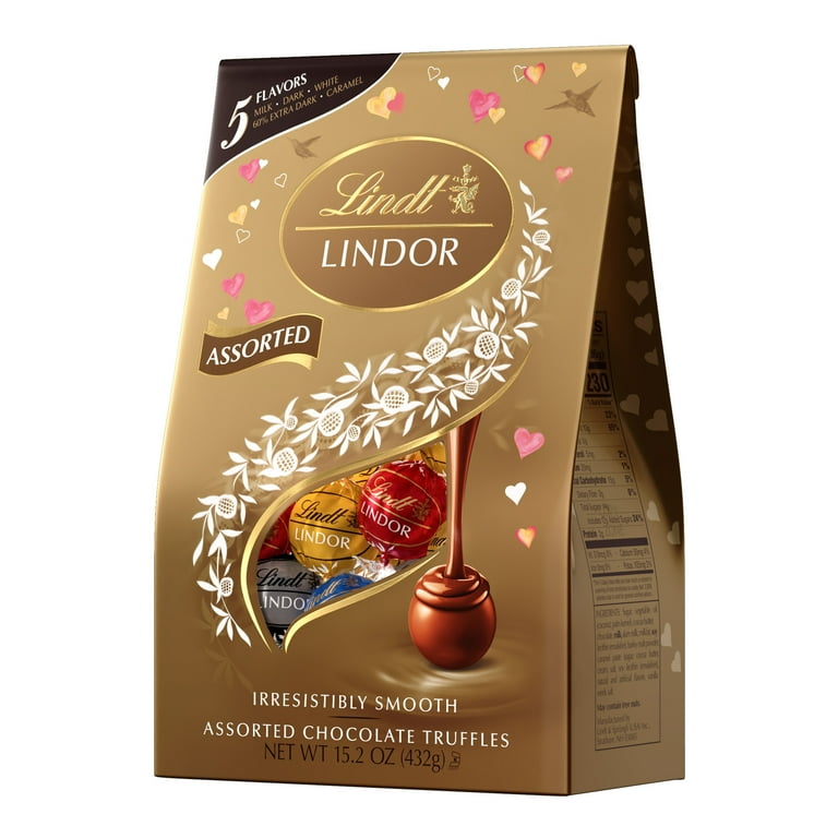 Lindt LINDOR Valentine's Day Assorted Chocolate Candy Truffles