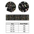 thumbnail image 3 of Bed Runner Scarf Cal King Size, Black Dinosaur Stain Bed Runners & Scarves for Foot of Beds, Vintage Letters Farm Animals Decorative Bedding Runner Scarf for Hotel Home Bedroom 102 x20 Inch, 3 of 6