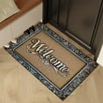 thumbnail image 6 of 15.75x23.62 Inch Diatomite Entry Door Mat - Super Absorbent Slip-Proof Bathroom Floor Mat, Vintage Style Non-Slip Rug for Kitchen/Hallway, 6 of 6