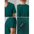 thumbnail image 4 of Adar Addition Scrubs For Men - Classic V-Neck Scrub Top - A6006 - Dark Teal - XS, 4 of 7