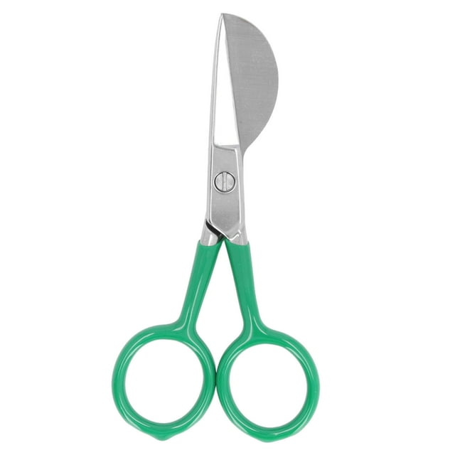 Tufting Carpet Scissors, Stainless Steel Easy To Grip Carpet Cutter For Rug Making For Decal Work Green