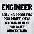 thumbnail image 3 of CafePress - Engineer Solving Problems Light T Shirt - Men's Classic Graphic T-Shirt, 3 of 4