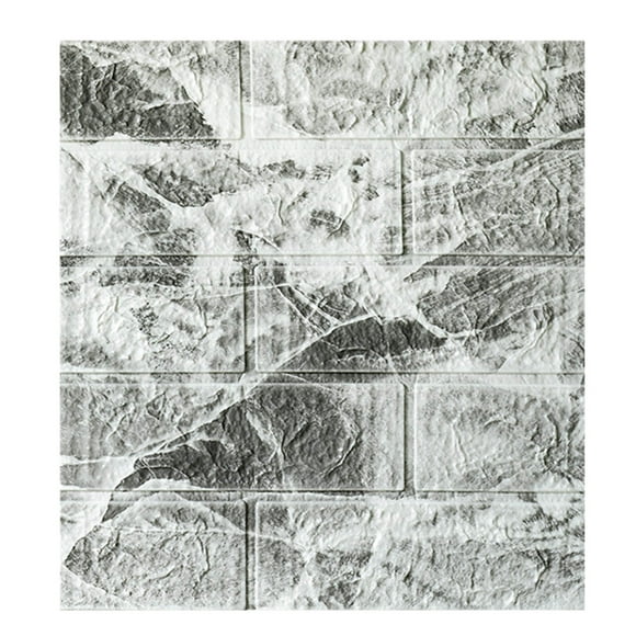 Aidoshy Wall Paper Peel and Stick Modern,DIY Self Adhensive Brick Pattern Wallpaper Sticker For Home Wall Decoration Wall Paper Wall Panel Wallpaper Kid Room for Bedroom Bathroom Cabinets Decor Vinyl