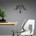thumbnail image 3 of Curled Wall Sculpture, Crafts Sheep Skull Head Wall Decoration Wildlife Wall Statue Decor for Corridor Wall Artwork Macarena Estatua de pared de cabeza de oveja, 3 of 8