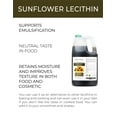 thumbnail image 2 of Pure Liquid Sunflower Lecithin by Velona - 7 lb | Food Grade | Unbleached | Emulsifier, Stabilizer, Softener, Smoother, Wetting Agent | Use Today - Enjoy Results, 2 of 4