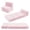 Pink, variant on MOPHOTO Furniture Kids Fold Out Couch 2-in-1 Children Convertible Sofa to Lounger with Soft Plush Fabric, Toddler Couch Chair, Pink