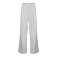 thumbnail image 4 of WILLBEST Pantalones Casuales de Verano para Mujer, con Rayas, Cintura Alta, Patchwork, Bolsillos Colgantes, Pierna Recta, Pantalones de Traje Casuales para Mujer Moderna Extra Grande, 4 of 8