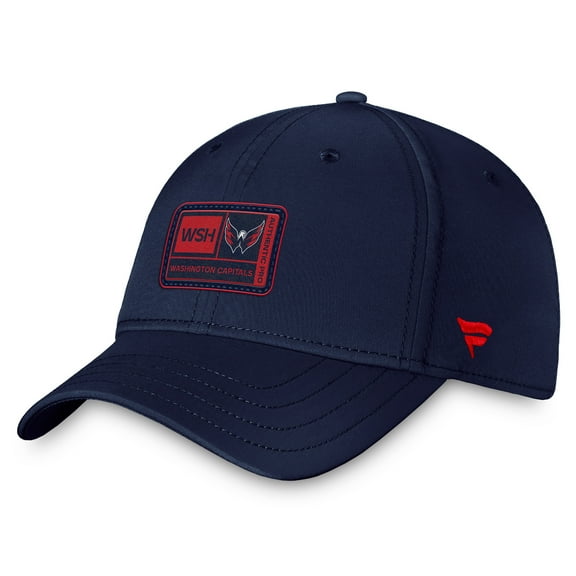Men's Fanatics Navy Washington Capitals Authentic Pro Training Camp Flex Hat