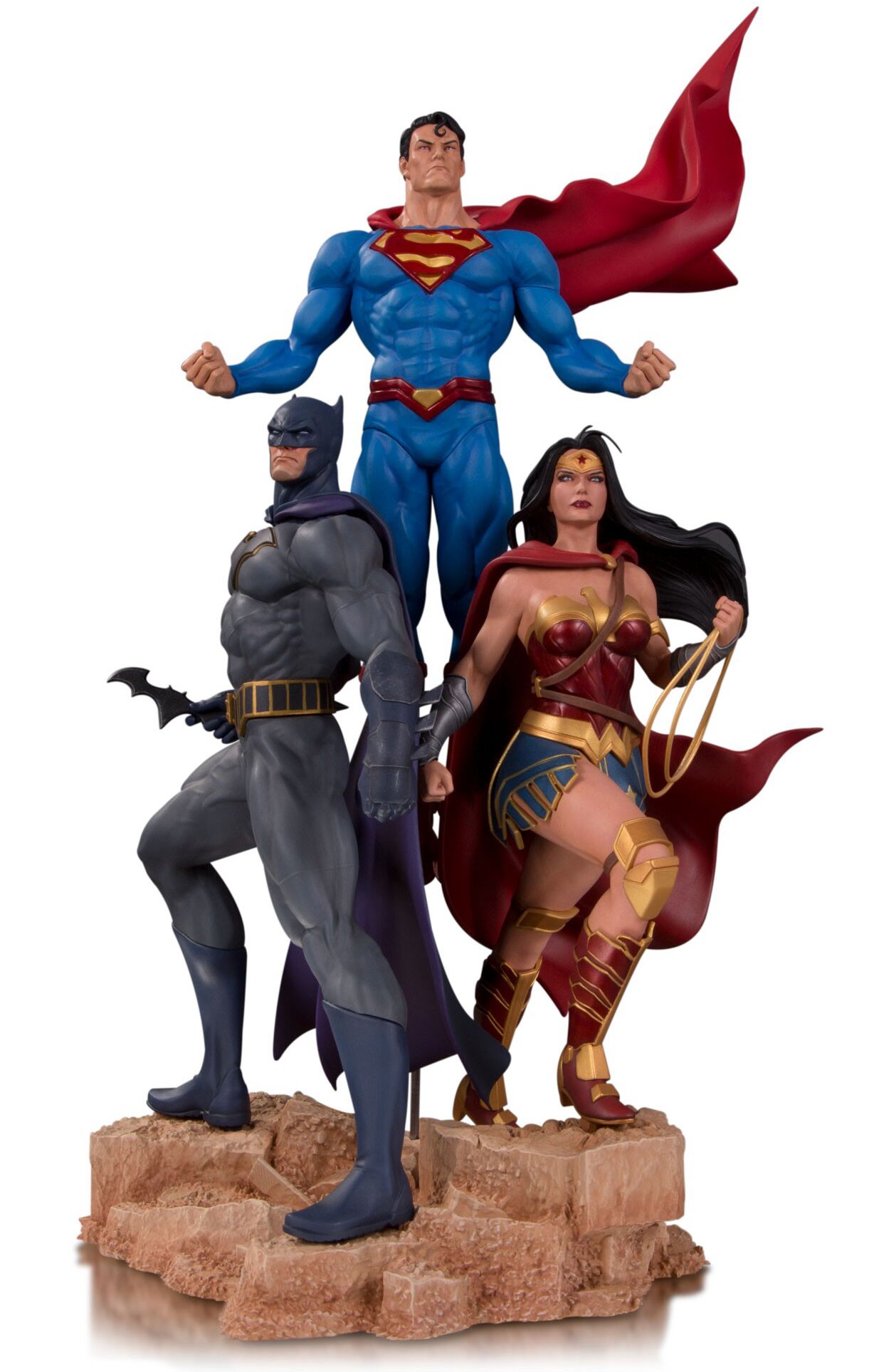 DC Designer Series Trinity (Superman, Batman & Wonder Woman) Statue [Jason Fabok] - image 1 of 1