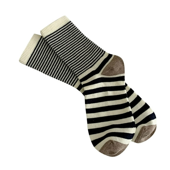 Uooqdmx Cotton Socks for Women, Womens Socks Crew, Womens Crew Socks, Workout Socks, Casual Socks for Women, Black One Size