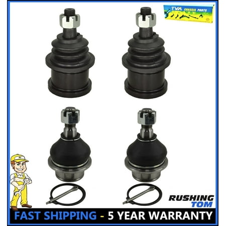 4 Pc Kit Upper & Lower Ball Joint Ford Expedition F150 F250 Lincoln