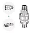 thumbnail image 4 of Premium Stainless Steel Pressure Washer Quick Connect Kit, 4 of 8