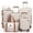 Beige, variant on Rosamo 6 Piece Hardshell Luggage Set, Lightweight Expandable Suitcases with Spinner Wheels, TSA Lock, Durable ABSLuggage Sets for Travel;Beige