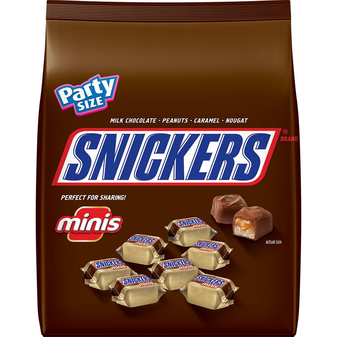 Snickers Minis Stand-Up Bag, 52 oz. Perfect For All Ocassions ...