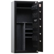 Steelwater Gun Safes 20 Long Gun Safe with Heavy Duty Interior Door Organizer, 18 x 28 x 59, Steel