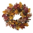 thumbnail image 1 of 24 in. Oak Leaf, Acorn & Pine Wreath, 1 of 1