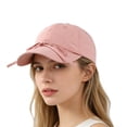 thumbnail image 4 of VLOOCKLW Women's Bow Baseball Cap Summer Soft Top Design Casual Versatile Sun Hat Lightweight Breathable Adjustable Fit for Outdoor Daily Travel Small Face Effect, 4 of 5