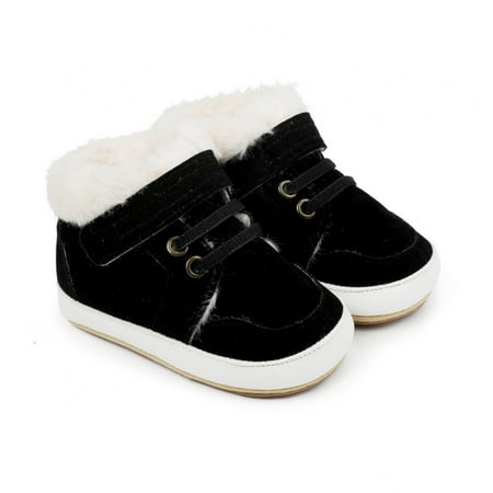 

Prewalker Toddler Boots Premium Soft Anti-Slip Sole Warm Winter Boots for Infant Baby Girls Boys