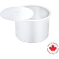 thumbnail image 2 of Crown Cheesecake Pan 4 Inch, 3" Deep, Removable Bottom Cake Pan, Heavy Duty, Pure Aluminum, Made in Canada, 2 of 8