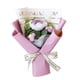 thumbnail image 5 of Bouquet de flor de punto Bouquet de la mesa de la flor de tejido Flores de ganchillo Regalo del día de la madre para el Día de Acción de Gracias Día Púrpura, 5 of 8