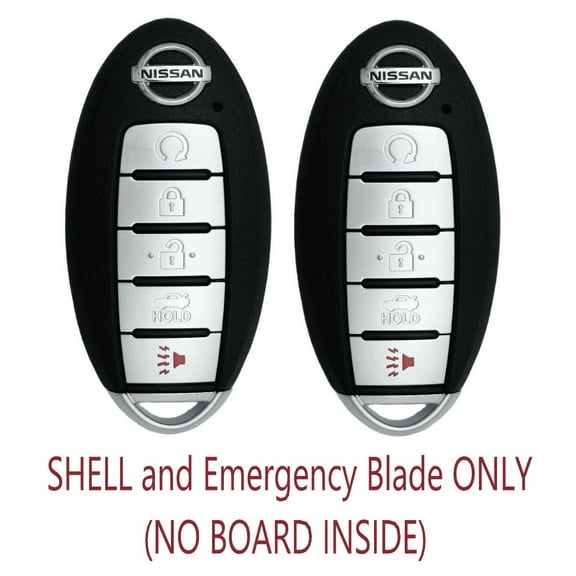 2 New Smart Remote Key Shell Case 5 Button For Nissan KR5S180144014 SUPER STRONG TOOL VLS