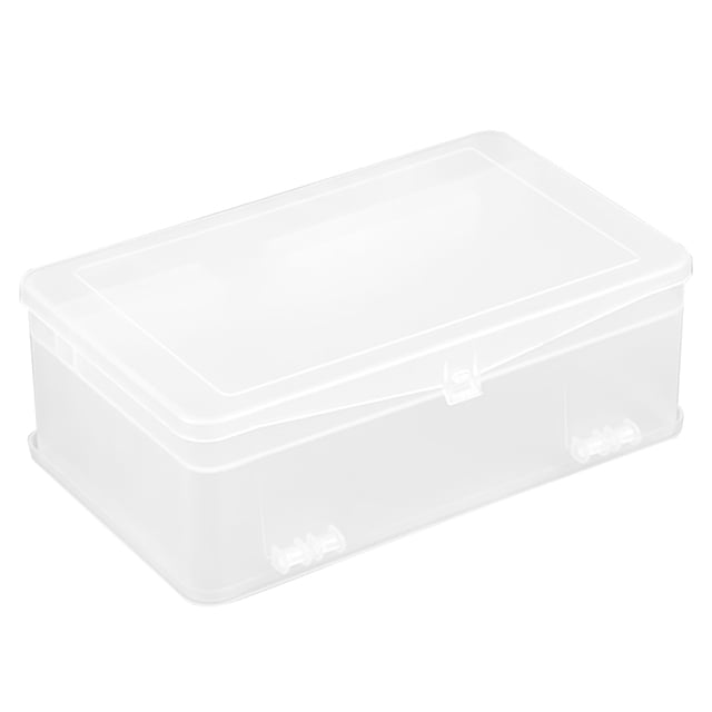 MasteelfCA Manicure Tools Storage Case Double Side Nail Tools Holder Dividers Storage Box