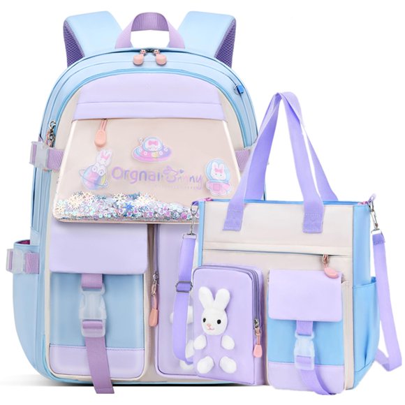 Mochila VIDOSCLA Bunny con lentejuelas para niñas