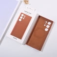 thumbnail image 2 of Funda de cuero de lujo para Samsung Galaxy S24 Ultra, funda S23 S22 Ultra para carga inalámbrica magnética Magsafe, carcasa protectora, 2 of 4