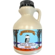 Pure Vermont Organic Maple Syrup - Grade B (Now known as Grade A Dark Robust)  One Pint (16 oz)