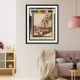 thumbnail image 3 of Historic Framed Print, St. Lucia, Naples - 2, 17-7/8" x 21-7/8", 3 of 9