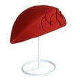 thumbnail image 4 of Ausyst Hats Clearance! Wool Elegant Women Beret Beanie Warm Pillbox Hat Tam Cap, 4 of 5