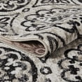 thumbnail image 4 of Loomaknoti Ohanzah Owena 9' x 12' Gray Medallion Indoor Area Rug, 4 of 9